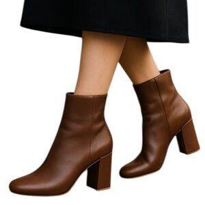 Madden Girl Steve Madden While Elegant Brown Ankle Boots